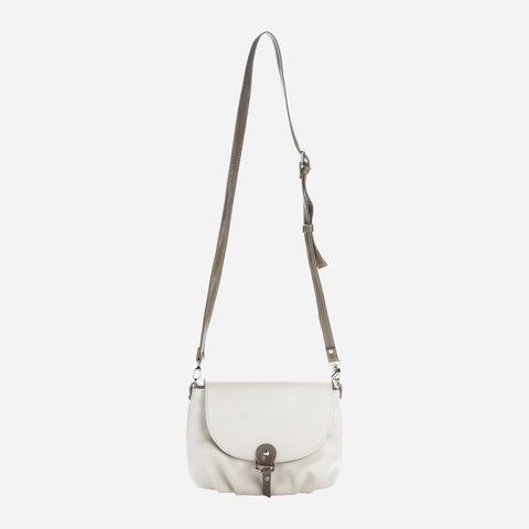 Сумка крос-боді через плече жіноча з натуральної шкіри маленька ARTiS Bags 694 5113-140 Белая (6501014290) 694 5113-140 фото
