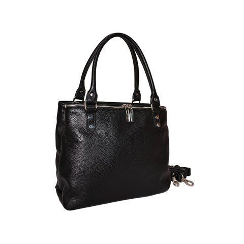 Сумка жіноча з натуральної шкіри середня ARTiS Bags 1751 703 Чорна 1751 703 фото