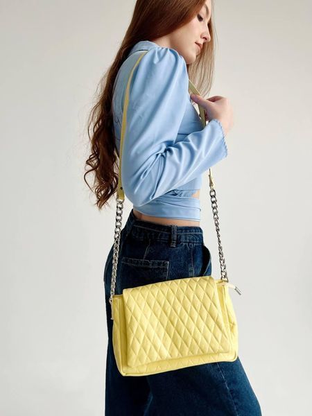Крос-боді стьобана шкіра ARTiS Bags 1750 4827 вершкового масла 1750 4827 фото