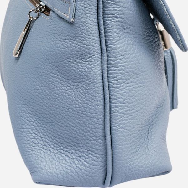 Сумка женская из натуральной кожи средняя ARTiS Bags 153430 голубая 1534 918130 фото
