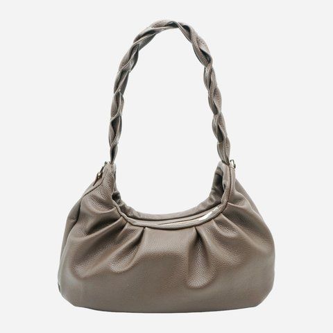 Сумка багет сідло жіноча з натуральної шкіри середня ARTiS Bags 1784 42221 Коричнева (6501014131) 1784 42221 фото