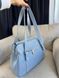 Сумка женская из натуральной кожи средняя ARTiS Bags 1698 30 голубая 1698 30 фото 5