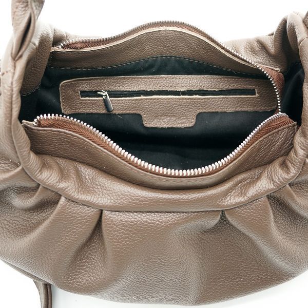 Сумка багет сідло жіноча з натуральної шкіри середня ARTiS Bags 1784 42221 Коричнева (6501014131) 1784 42221 фото