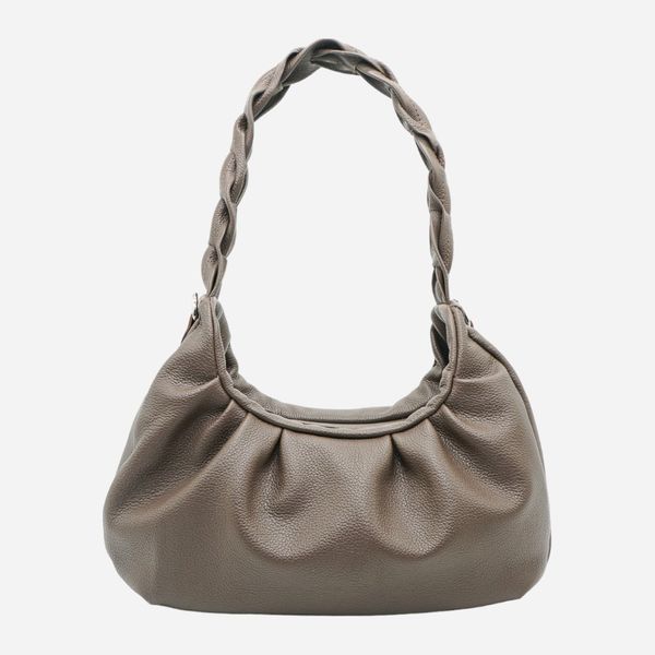 Сумка багет сідло жіноча з натуральної шкіри середня ARTiS Bags 1784 42221 Коричнева (6501014131) 1784 42221 фото