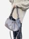 Сумка багет седло женская из натуральной кожи средняя ARTiS Bags 1784 4629 Серая (6501014133) 1784 4629 фото 2