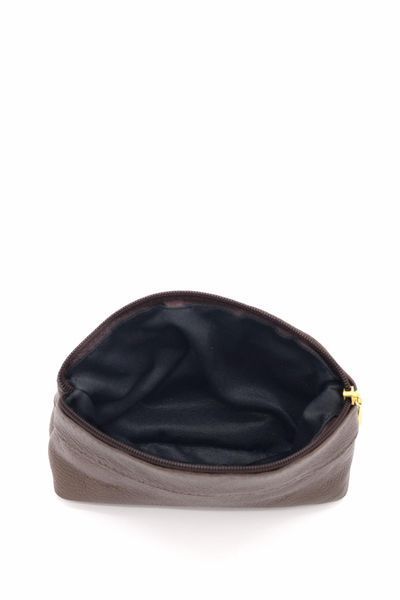 Косметичка женская из натуральной кожи ARTiS Bags 1234 314 коричневая на молнии 1234 314 фото