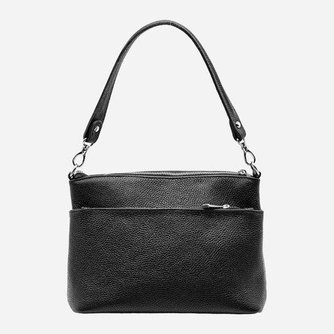 Сумка кросс-боди через плечо женская из натуральной кожи средняя ARTiS Bags 1777 703 Черная (6501014185) 1777 703 фото