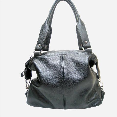 Сумка хобо женская из натуральной кожи большая ARTiS Bags 854 703 Черная 854 703 фото