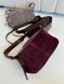 Сумка багет замшева шкіряна середня бордова ARTiS Bags 1820206-4925 1820206-4925 фото 9