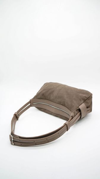 Сумка кросс-боди женская замшевая средняя темно-бежевая ARTiS Bags 1820 207-4222 1820 207-4222 фото
