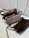 Сумка кросс-боди женская замшевая средняя темно-бежевая ARTiS Bags 1820 207-4222 1820 207-4222 фото 11