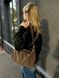 Сумка кросс-боди женская замшевая средняя темно-бежевая ARTiS Bags 1820 207-4222 1820 207-4222 фото 10