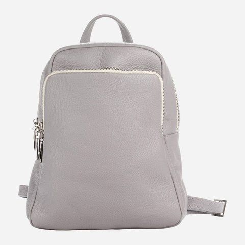 Жіночий рюкзак з натуральної шкіри 6л вміщує формат А4 ARTiS Bags 1575 4829 Сірий (6501013503) 1575 4829 фото
