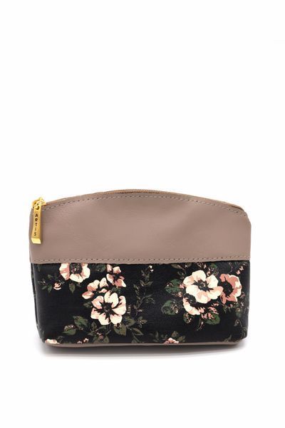 Косметичка жіноча з натуральної шкіри ARTiS Bags 1233 7310-4615 бежева на блискавці 1233 7310-4615 фото