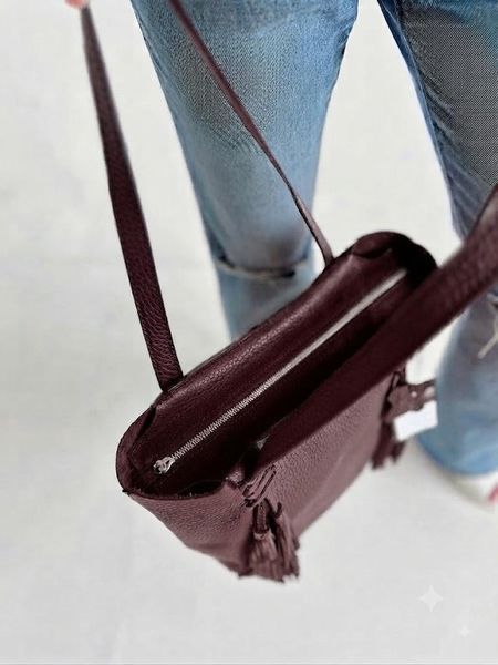 Сумка женская из натуральной кожи большая для документов ARTiS Bags 1701 5631 бордовая 1701 5631 фото