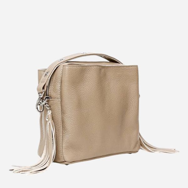 Сумка женская из натуральной кожи маленькая ARTiS Bags 1711 140 Бежевая (6501013767) 1711 140 фото