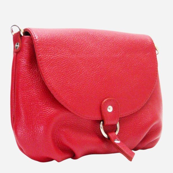 Сумка кросс-боди через плечо женская с натуральной кожи маленькая ARTiS Bags 6949322 Красная (6501098339) 6949322 фото
