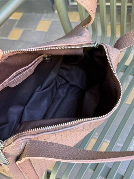 Сумка шкіряна з короткими ручками ARTiS Bags 1712 4815-4222 темно-бежева 1712 4815-4222 фото