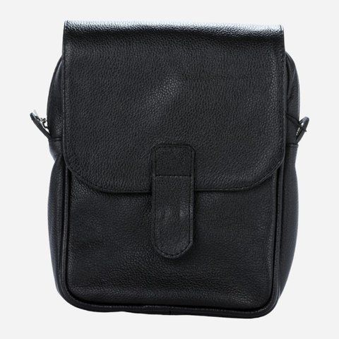 Сумка планшет через плечо женская из натуральной кожи средняя ARTiS Bags 2034 703 Черная (6501013626) 2034 703 фото