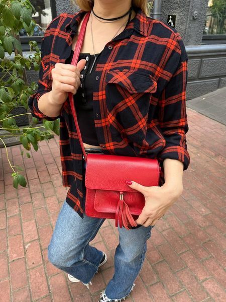 Сумка кросс-боді середня червона ARTiS Bags 1655 9322 1655 9322 фото