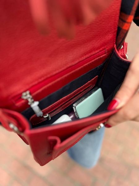 Сумка кросс-боді середня червона ARTiS Bags 1655 9322 1655 9322 фото