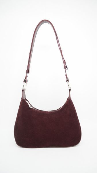 Сумка багет женская с натуральной замши ARTiS Bags 1774 4625-206 Бордовая 1774 4625-206 фото