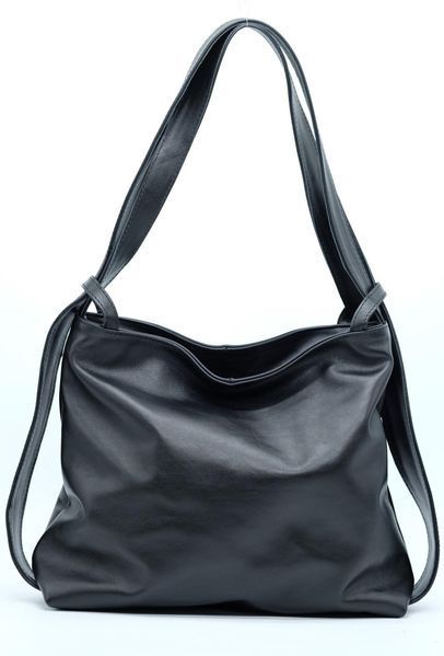 Сумка-рюкзак велика шкіряна А-4 чорна ARTiS Bags 1732 4620 1732 4620 фото