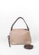 Жіноча сумка крос-боді шкіряна темно-бежева ARTiS Bags 1658 140-9288