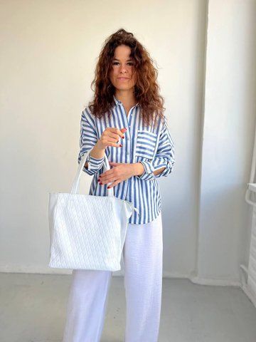 Сумка під докумети шкіряна жіноча ARTiS Bags 1813б 4821-5113 біла 4821-5113 фото