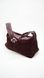 Сумка багет шкіряна замшева середня бордова ARTiS Bags 1820206-4625 1820206-4625 фото 4