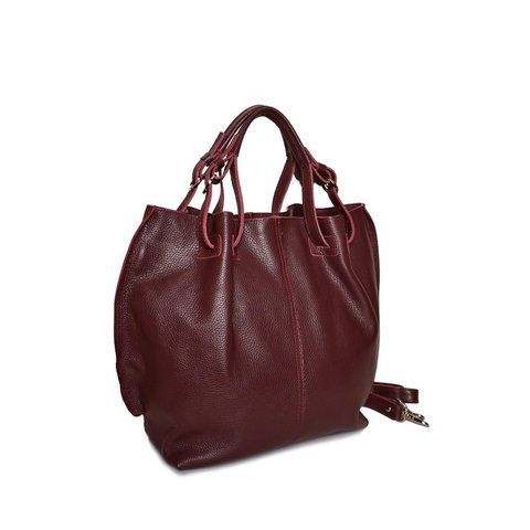 Сумка женская из натуральной кожи большая ARTiS Bags 985 5631 Бордовая (6501014422) 985 5631 фото