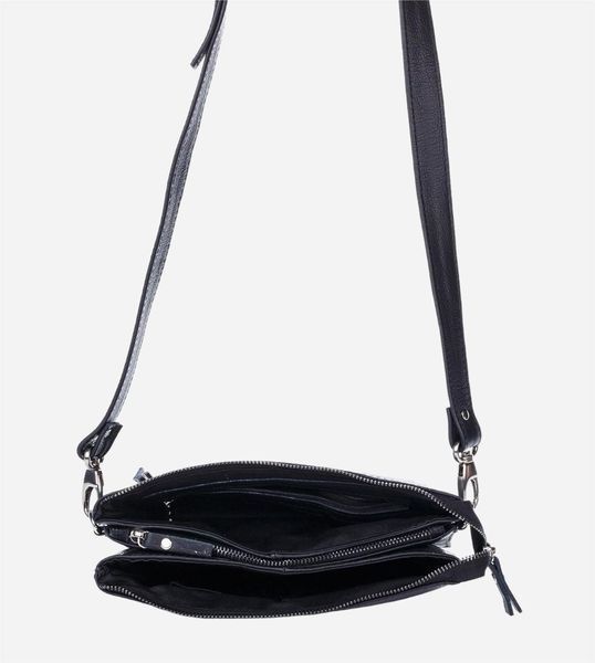 Сумка крос-боді через плече жіноча з натуральної шкіри середня ARTiS Bags 2046 703 Черная (6501014263) 2046 703 фото