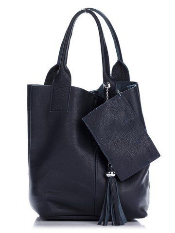 Сумка шоппер женская из натуральной кожи ARTiS Bags 1532 9343 синяя 1532 9343 фото
