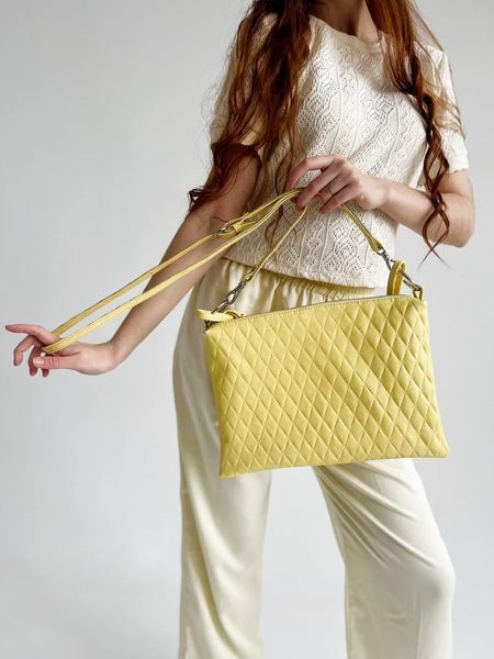 Сумка стильна молодіжна натуральна шкіра ARTiS Bags 1821 4827 вершкове масло 1821 4827 фото