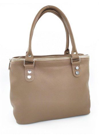 Сумка женская из натуральной кожи средняя ARTiS Bags 1751 4222 темно-бежевая 1751 4222 фото
