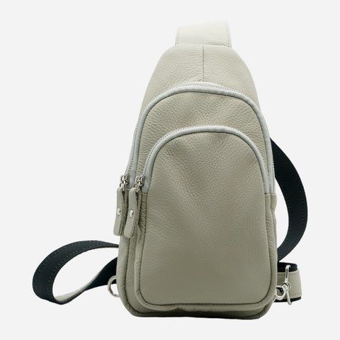 Сумка слинг через плече жіноча з натуральної шкіри ARTiS Bags 2049 4829 Серая (6501014195) 2049 4829 фото