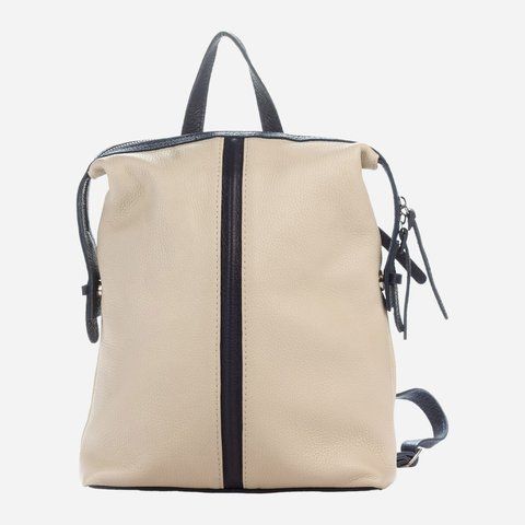 Рюкзак женский из натуральной кожи 6л вмещает формат А4 ARTiS Bags 1590 9182/9343 Бежевый (6501013534) 1590 9182/9343 фото