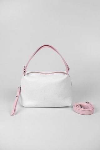 Сумка женская через плечо белая две ручки кожаная ARTiS Bags 1669 9181-150 1669 9181-150 фото