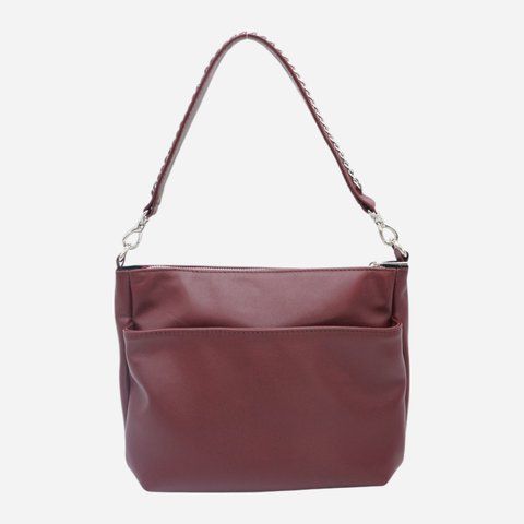 Сумка шоппер женская с натуральной кожи ARTiS Bags 1761 4925 Бордовая (6501098309) 1761 4925 фото