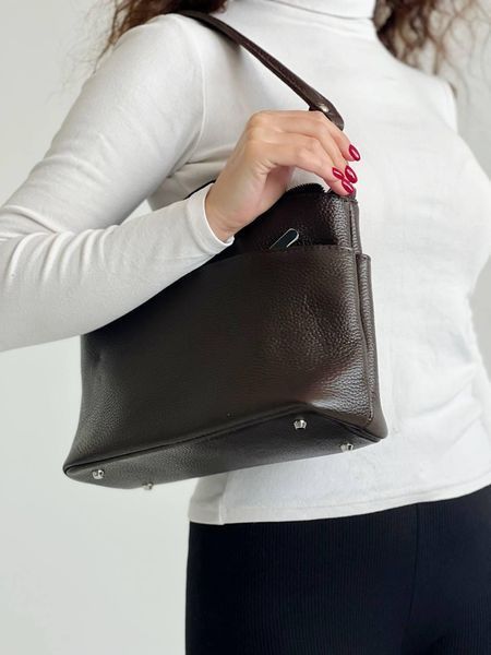 Сумка з натуральної шкіри середня ARTiS Bags 1777 9288 Коричнева 1777 9288 фото