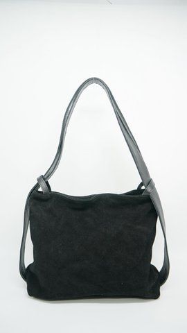 Сумка-рюкзак велика замшева чорна ARTiS Bags 1732 201-4620 1732 201-4620 фото