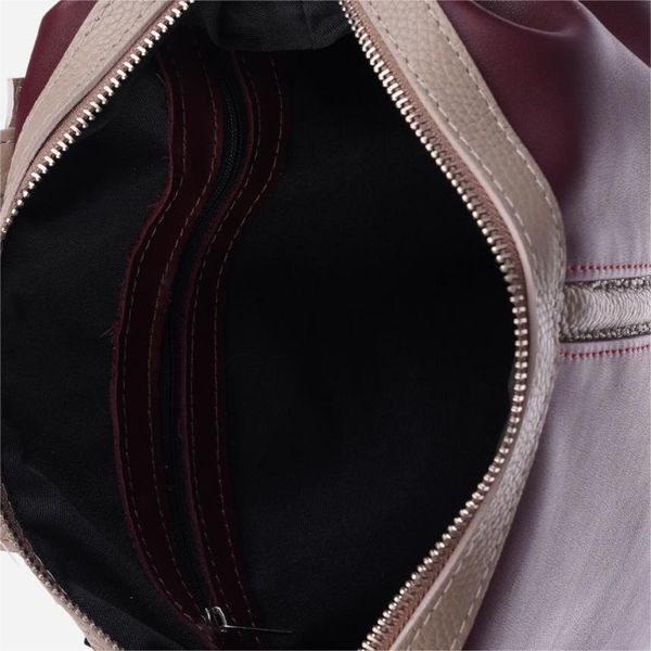Жіночий рюкзак з натуральної шкіри 6л вміщує формат А4 ARTiS Bags 1590 4925/140 Бордовий (6501013531) 1590 4925 фото