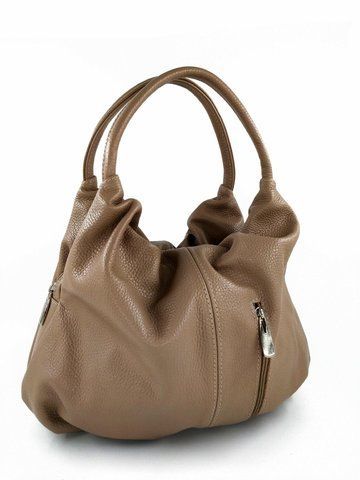 Сумка женская из натуральной кожи средняя ARTiS Bags 413 4222 Темно- бежевая (6501014224) 413 4222 фото