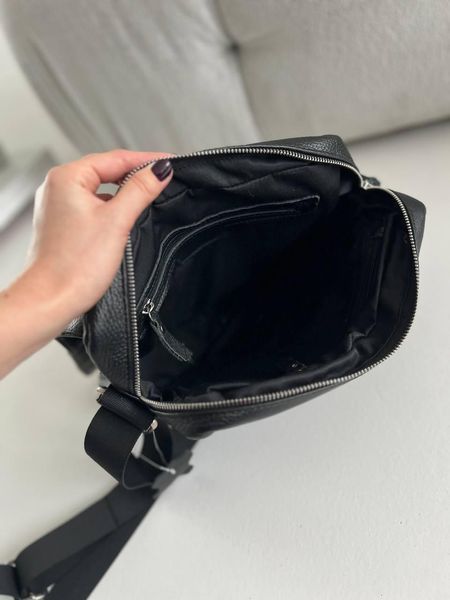 Сумка планшет через плече із натуральної шкіри середня ARTiS Bags 2043 703 Чорна 2043 703 фото