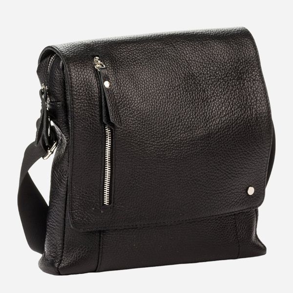 Сумка планшет через плече із натуральної шкіри середня ARTiS Bags 2043 703 Чорна 2043 703 фото