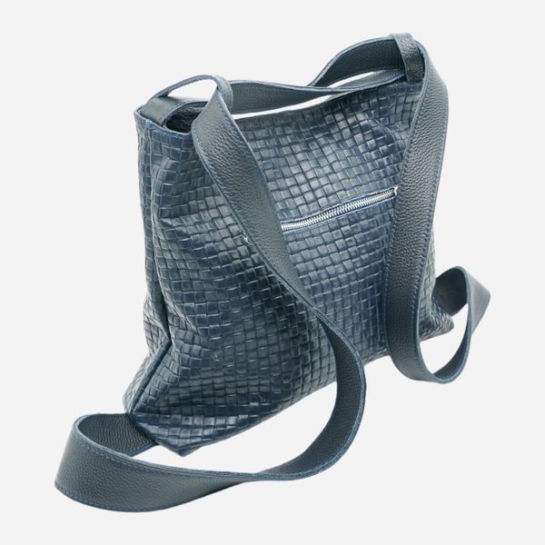 Женский рюкзак - сумка с натуральной кожи 11л вмещает формат А4 ARTiS Bags 1732 4813-9343 Синий (6501013899) 1732 4813-9343 фото