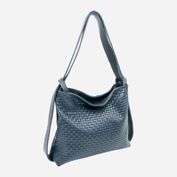 Женский рюкзак - сумка с натуральной кожи 11л вмещает формат А4 ARTiS Bags 1732 4813-9343 Синий (6501013899) 1732 4813-9343 фото