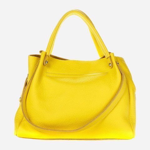 Сумка шопер жіноча з натуральної шкіри ARTiS Bags 1654 5718 Желтая (6501013615) 1654  5718 фото
