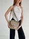 Сумка крос-боді через плече жіноча з натуральної шкіри середня ARTiS Bags 918 140 темно-бежева тауп 918 140 фото 1