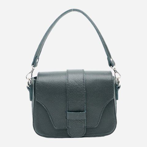 Сумка багет седло женская из натуральной кожи маленькая ARTiS Bags 1790 703 Черная (6501014192) 1790 703 фото